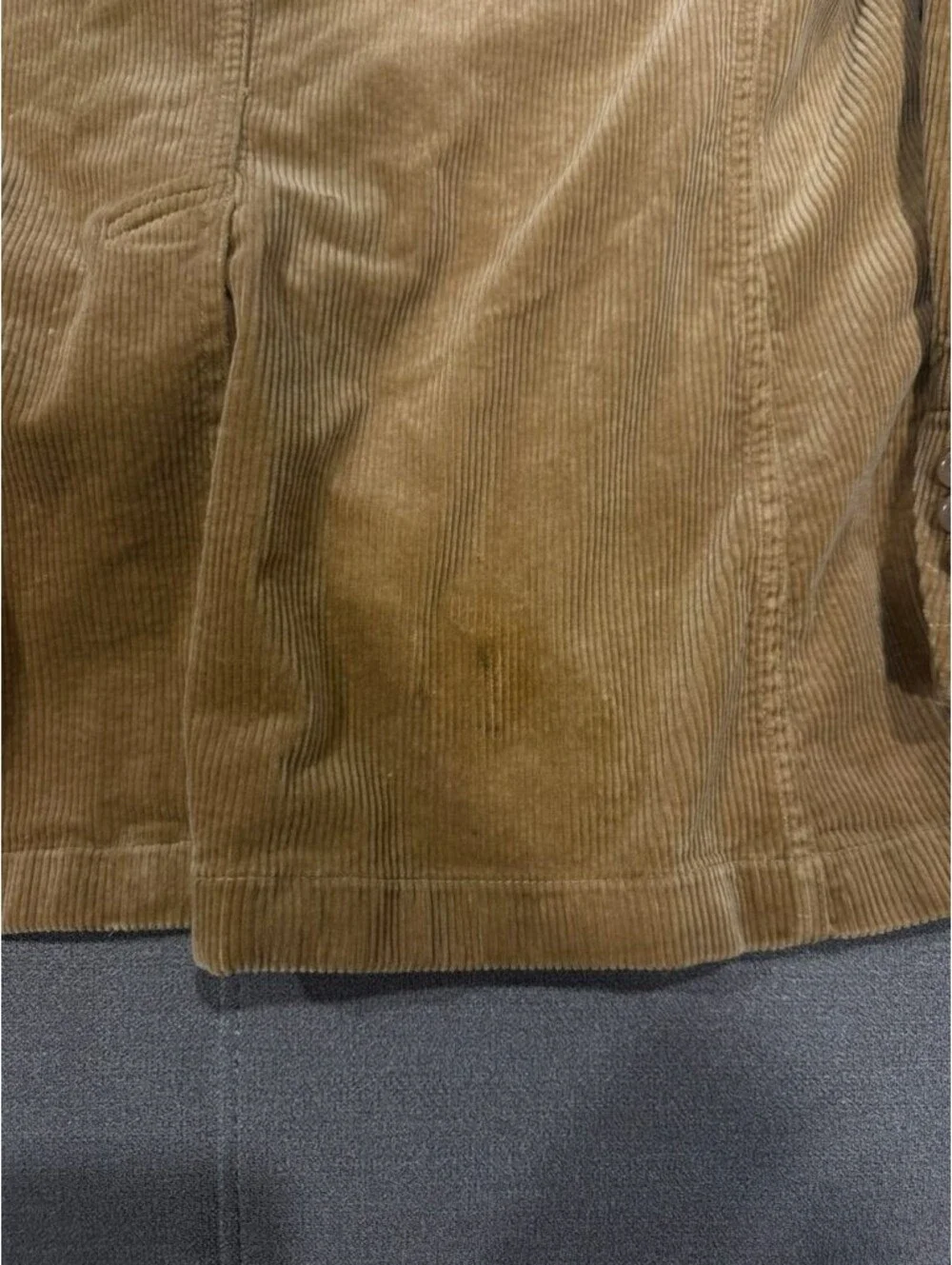 Polo Ralph Lauren Corduroy Blazer Sport Coat Tan Brown 44L